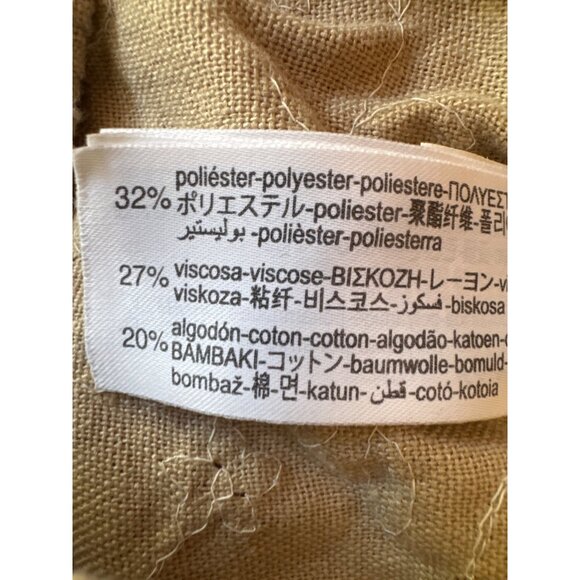 2/$30 ZARA Size 28 Beige White Embroidered Floral Dainty Shorts - Picture 11 of 13